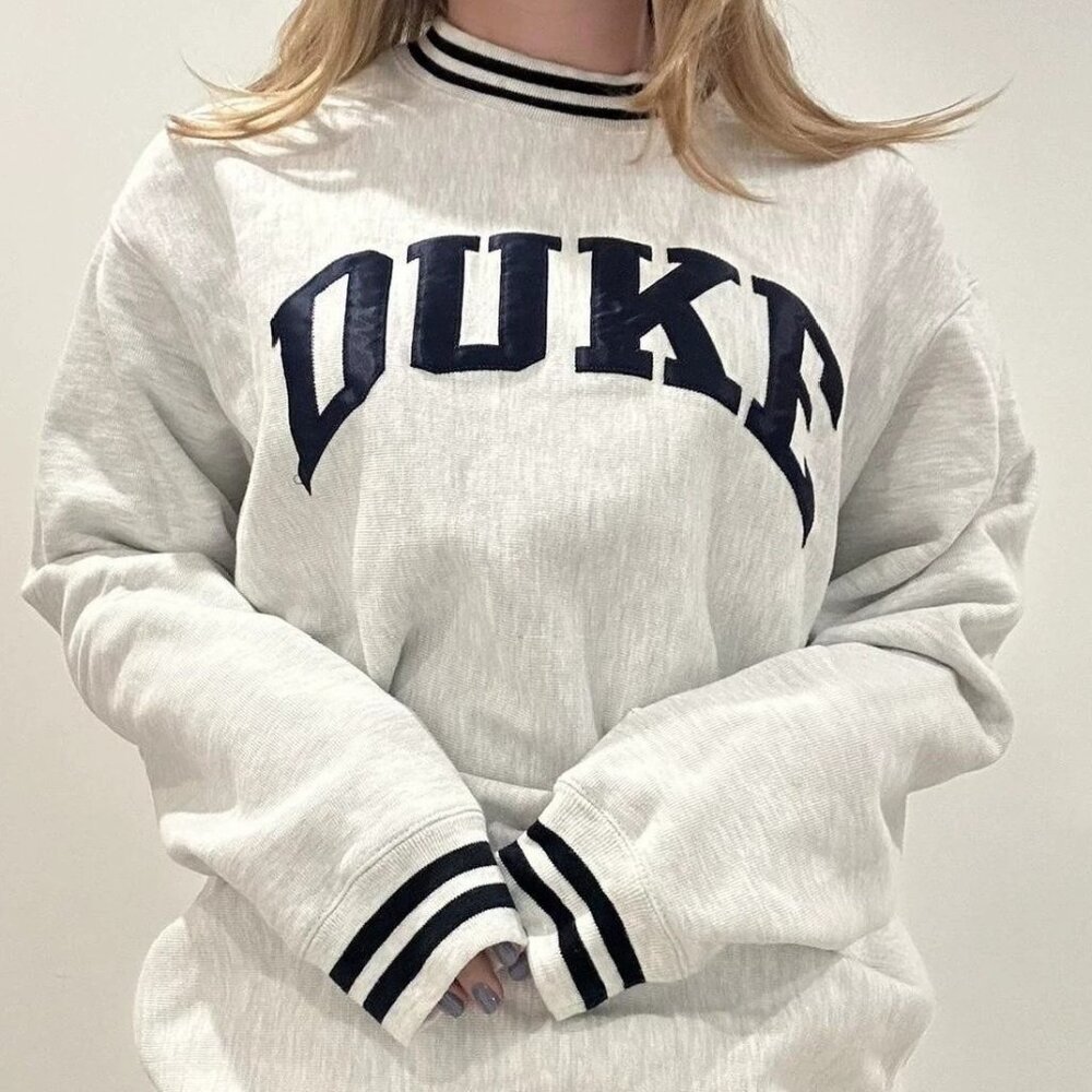 Duke University Blue Devils Champion Reverse Weave Sweatshirt - XS Small